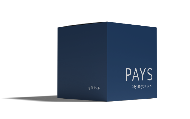Pay as you save by THESEN